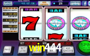 Descubra o Mundo do Cassino Online com win444